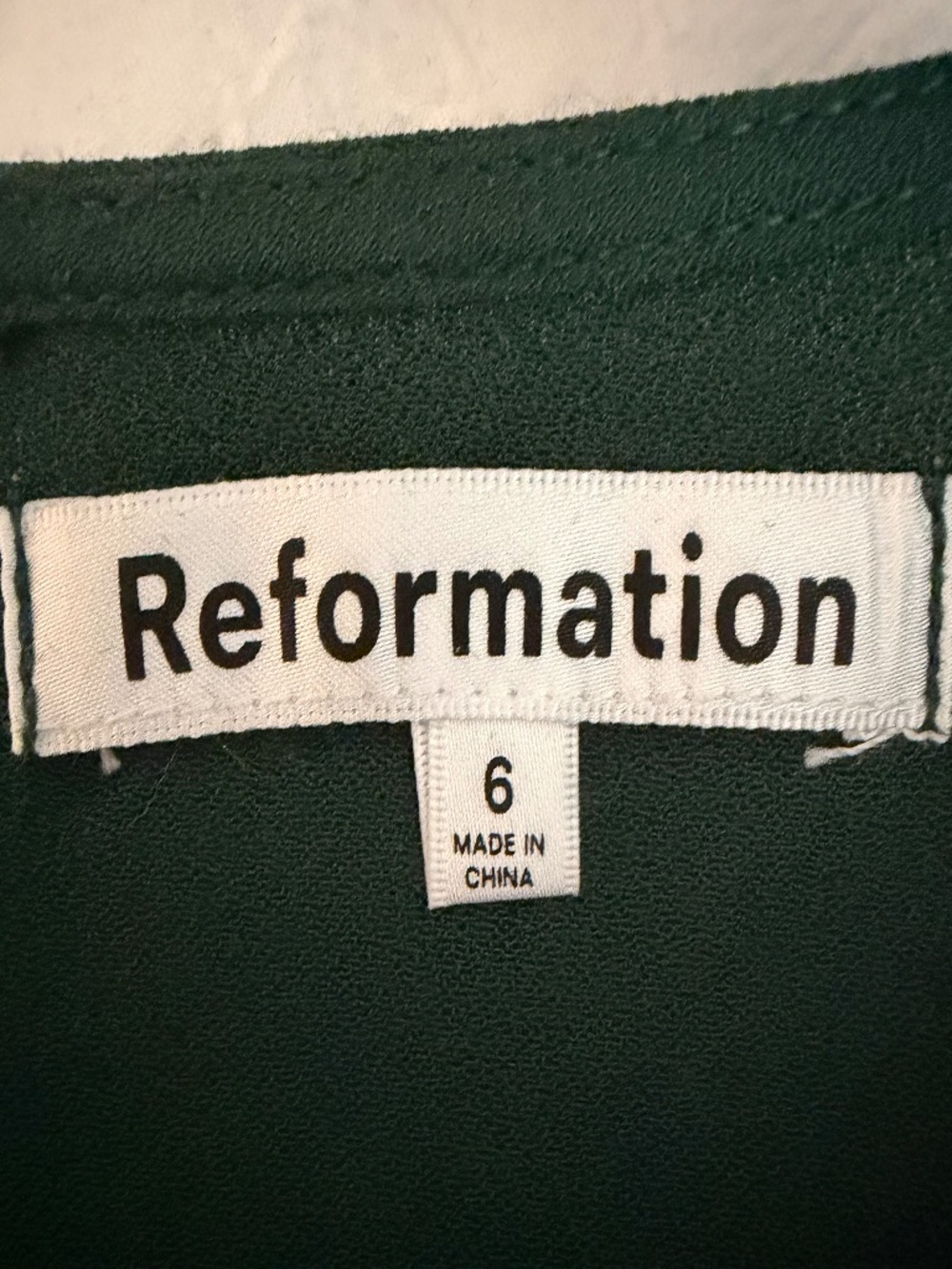 Reformation Frasier Midi Dress - Picture 9 of 9